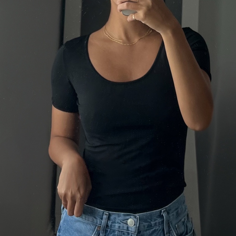 Vintage Dolce & Gabbana Intimo Scoop Neck Top